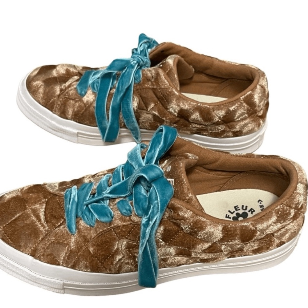 Converse One Star x Golf Le Fleur Unisex Quilted Velvet Brown Sugar Velvet Laces